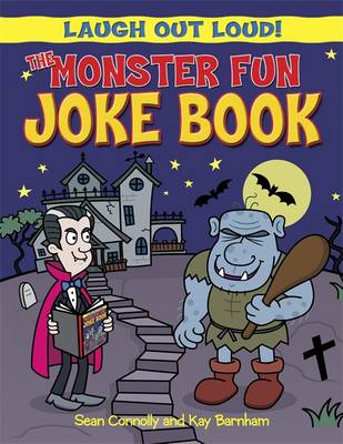 Book cover for The Monster Fun Joke Book