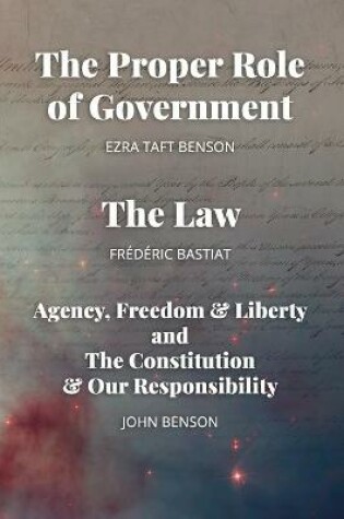 Cover of The Proper Role of Government and The Law