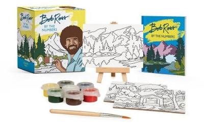 Book cover for Bob Ross by the Numbers