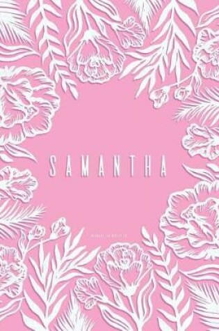 Cover of Samantha Journal to Write in