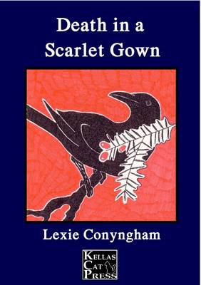 Book cover for Death in a Scarlet Gown