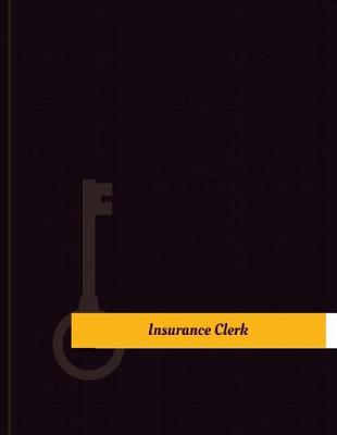 Book cover for Insurance Clerk Work Log