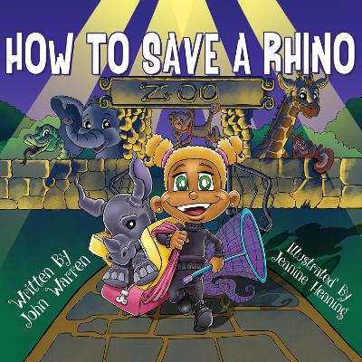 Book cover for How to Save a Rhino