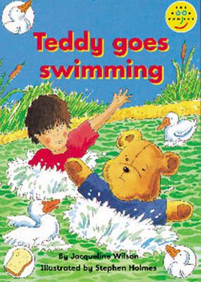 Book cover for Teddy goes Swimming Read-On