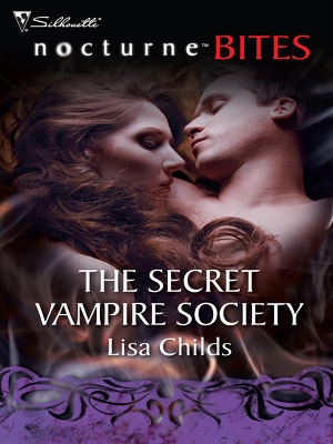 Book cover for The Secret Vampire Society