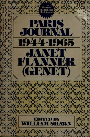 Cover of Paris Journal