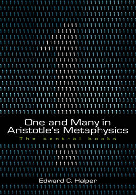 Book cover for One and Many in Aristotle's Metaphysics