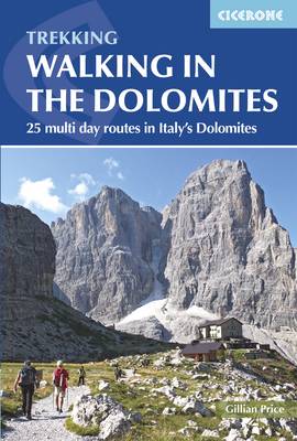 Book cover for Walking in the Dolomites