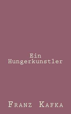 Book cover for Ein Hungerkunstler