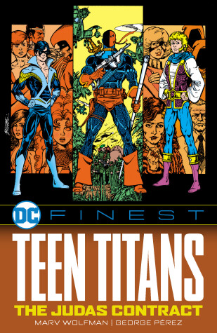 Book cover for DC Finest: Teen Titans: The Judas Contract