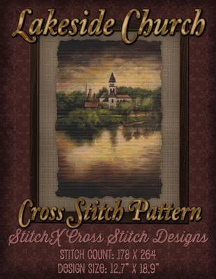 Book cover for Lakeside Church Cross Stitch Pattern