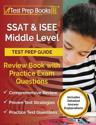 Book cover for SSAT and ISEE Middle Level Test Prep Guide