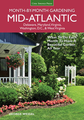 Book cover for Mid-Atlantic Month-by-Month Gardening