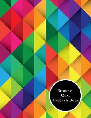 Book cover for Business Goal Progress Book