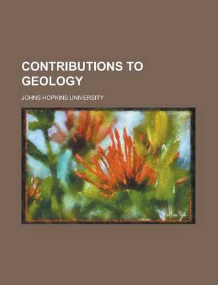 Book cover for Contributions to Geology