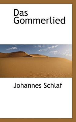 Book cover for Das Gommerlied