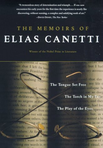 Book cover for The Memoirs of Elias Canetti