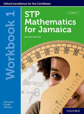 Book cover for STP Mathematics for Jamaica Grade 7 Workbook