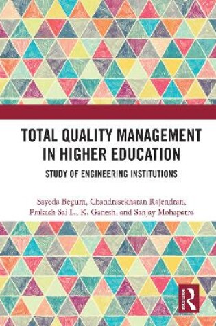 Cover of Total Quality Management in Higher Education