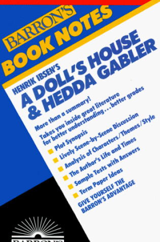 Cover of Henrik Ibsen's "A Doll's House" and "Hedda Gabler"