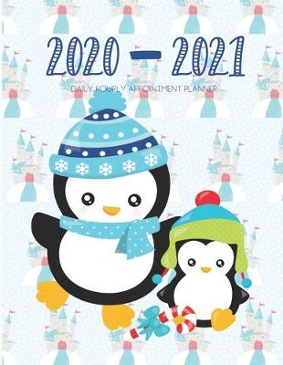 Book cover for Daily Planner 2020-2021 Penguin 15 Months Gratitude Hourly Appointment Calendar