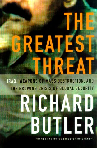 Book cover for The Greatest Threat - Iraq