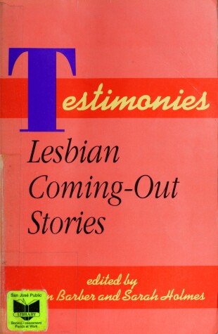 Book cover for Testimonies