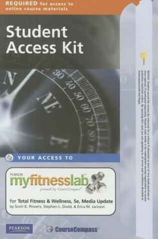 Cover of MyLab Fitness Student Access Code Card for Total Fitness and Wellness, Media Update