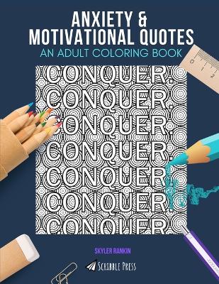 Book cover for Anxiety & Motivational Quotes