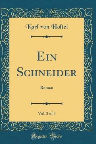 Cover of Ein Schneider, Vol. 2 of 3