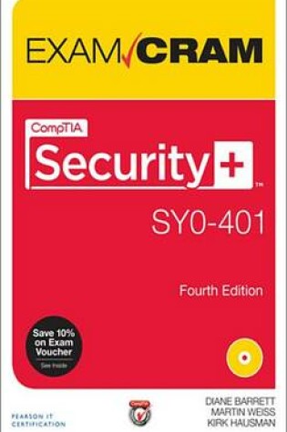 Cover of Comptia Security+ Syo-401 Exam Cram