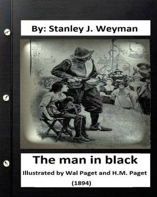 Book cover for The man in black. Illustrated by