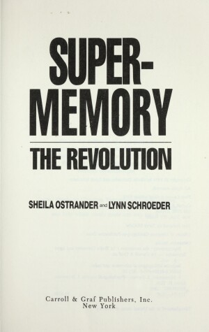 Book cover for Supermemory