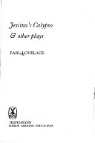 Cover of Jestina's Calypso and Other Plays