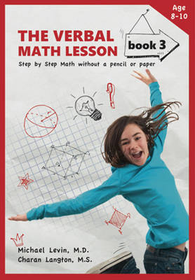 Book cover for The Verbal Math Lesson Book 3