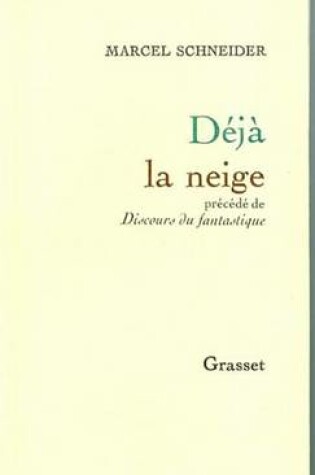 Cover of Deja La Neige