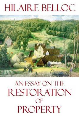 Book cover for Essay on the Restoration of Property