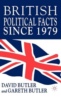 Book cover for British Political Facts Since 1979