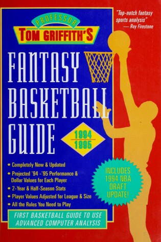 Cover of Professor Tom Griffith's Fantasy Basketball Guide, 1994-1995