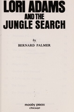 Cover of Lori Adams & the Jungle Search