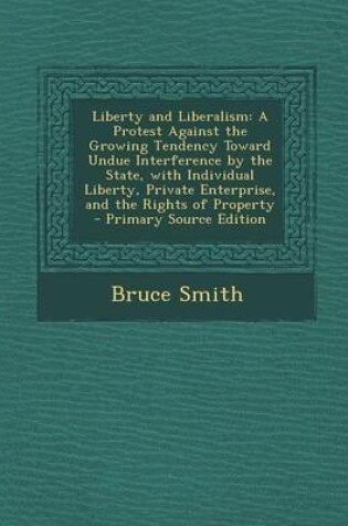 Cover of Liberty and Liberalism
