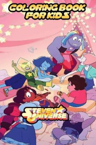 Cover of steven universe Coloring Book For kids