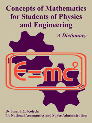 Book cover for Concepts of Mathematics for Students of Physics and Engineering