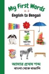 Book cover for My First Words A - Z English to Bengali