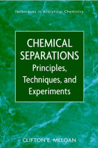 Cover of Chemical Separations