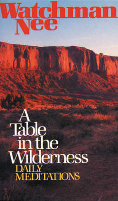 Book cover for A Table in the Wilderness