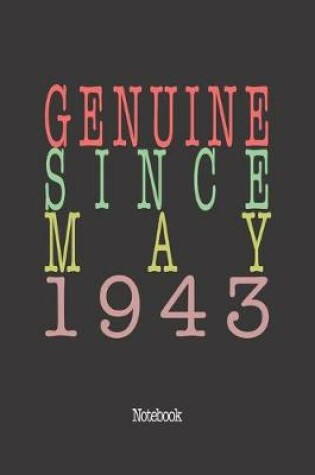 Cover of Genuine Since May 1943