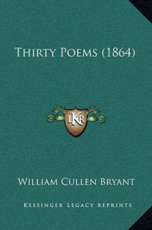 Cover of Thirty Poems (1864)