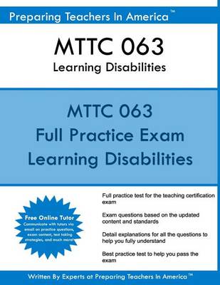 Book cover for MTTC 063 Learning Disabilities