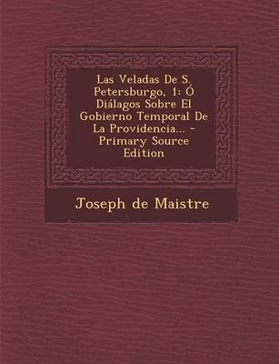 Book cover for Las Veladas de S. Petersburgo, 1